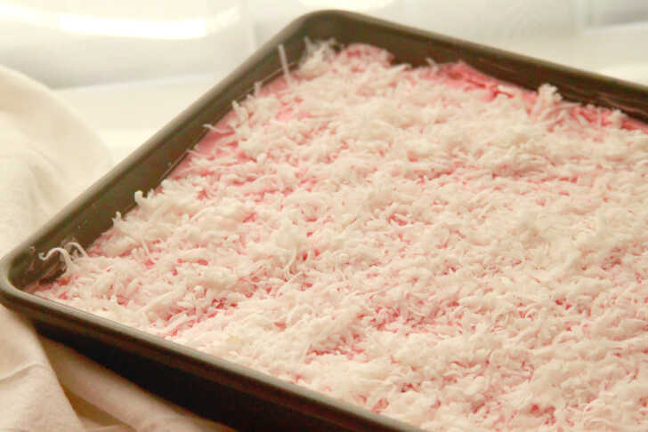 Raspberry Lamington Sheet Cake Recipe