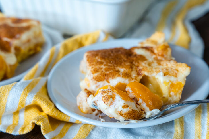 Peaches and Cream Granny Cake Recipe